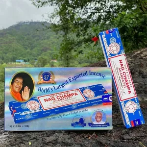12box/6box Satya India Stick Incenses White Sage Sandalwood Palo Santo Peruvian Sacred Wood Aromatherapy Home Incense NAG Champa
